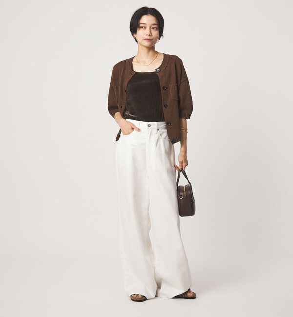 UNITED ARROWS green label relaxing「ベロア タンクトップ」|タンクトップ|