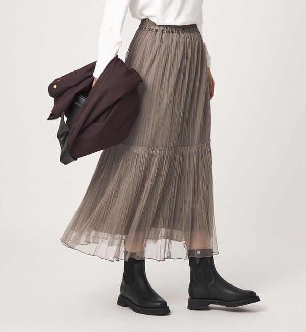UNITED ARROWS green label relaxing「［size SHORT/TALLあり］2WAY チュール スカート」|スカート|MOCA