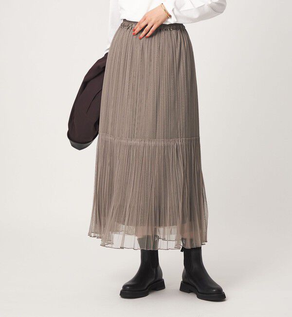 UNITED ARROWS green label relaxing「［size SHORT/TALLあり］2WAY チュール スカート」|スカート|