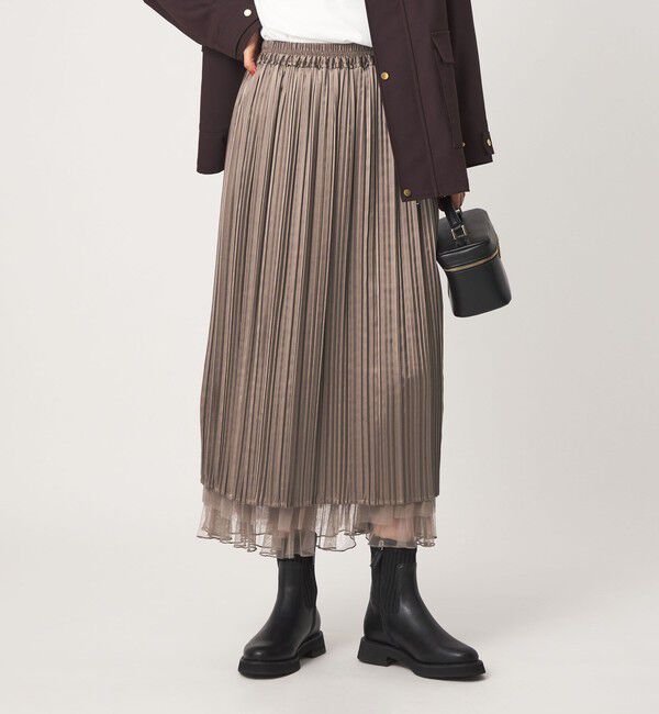 UNITED ARROWS green label relaxing「［size SHORT/TALLあり］2WAY チュール スカート」|スカート|