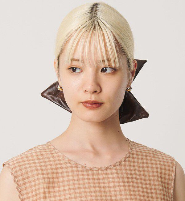 BEAUTY&YOUTH UNITED ARROWS「＜heyep＞レザーライク シュシュ」|ヘアゴム・シュシュ|