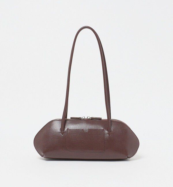 BEAUTY&YOUTH UNITED ARROWS「＜ADD CULUMN＞FIGRE BOSTON レザーライク ショルダーバッグ」|ボストンバッグ|