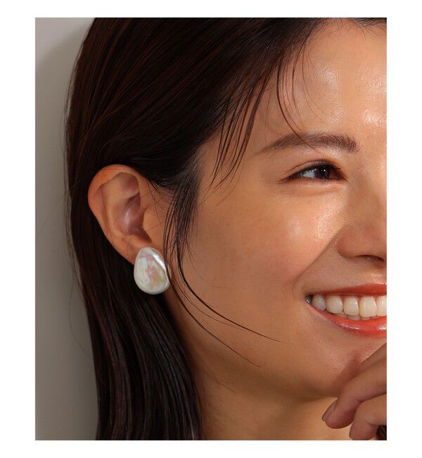 Demi-Luxe BEAMS 「jour couture / mirror.02 イヤリング」|その他|