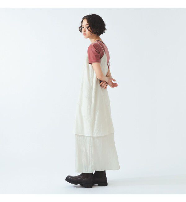 Ray BEAMS 「ビーズ 刺繍 キャミ ワンピース」|ワンピース|