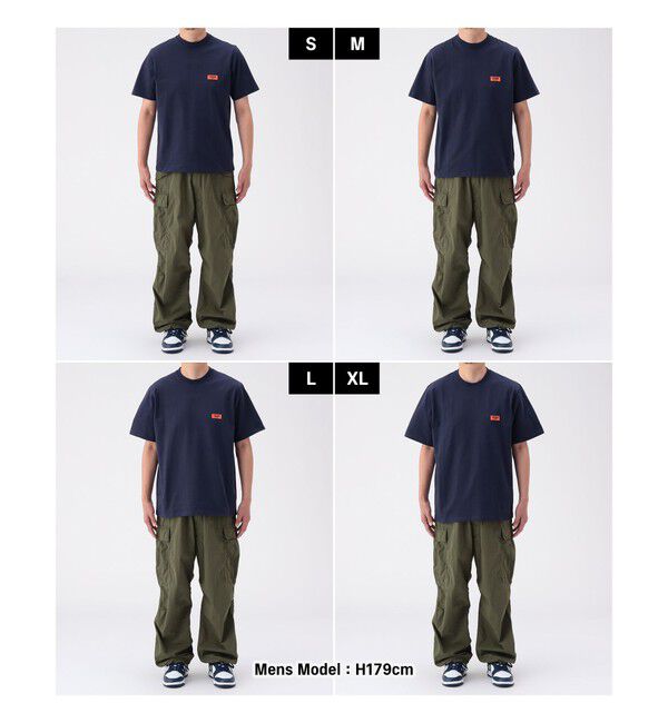 BEAMS「【別注】UNIVERSAL OVERALL / ロゴTシャツ」|Tシャツ・カットソー|