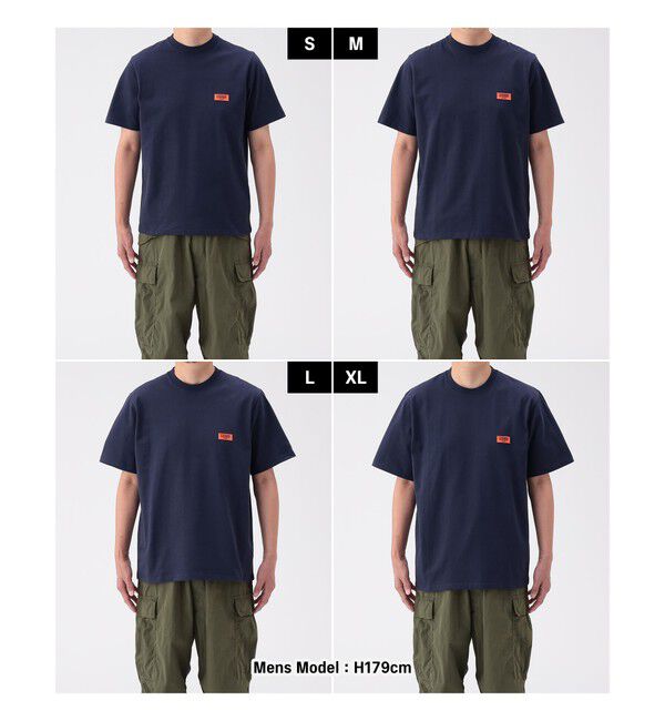 BEAMS「【別注】UNIVERSAL OVERALL / ロゴTシャツ」|Tシャツ・カットソー|