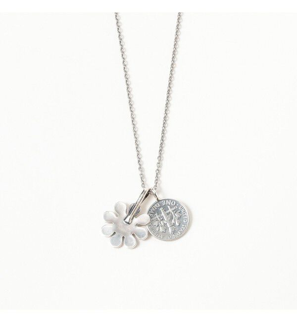 BEAMS「NORTH WORKS / Flower Coin Necklace」|ネックレス|
