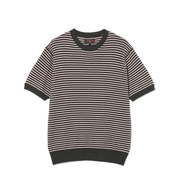 BEAMS PLUS「Knit Tee Dot Pattern Jacquard」|Tシャツ・カットソー|