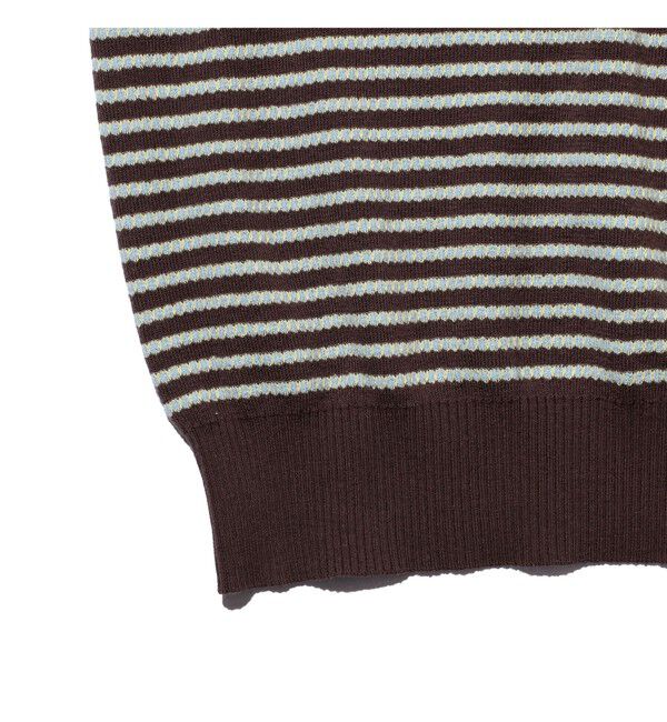 BEAMS PLUS「Knit Tee Dot Pattern Jacquard」|Tシャツ・カットソー|