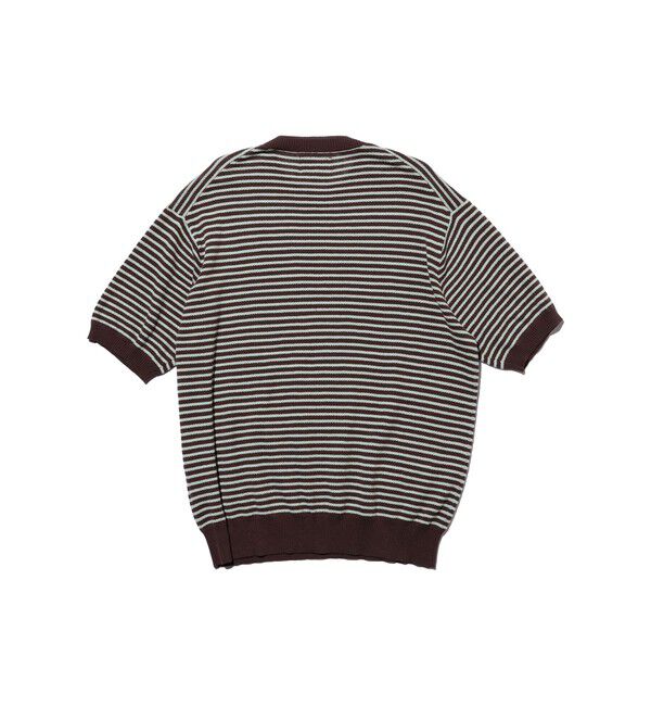 BEAMS PLUS「Knit Tee Dot Pattern Jacquard」|Tシャツ・カットソー|