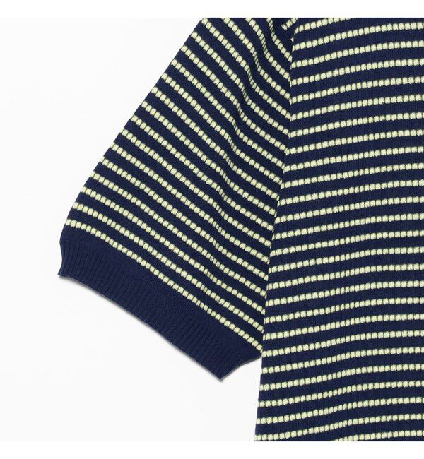 BEAMS PLUS「Knit Tee Dot Pattern Jacquard」|Tシャツ・カットソー|