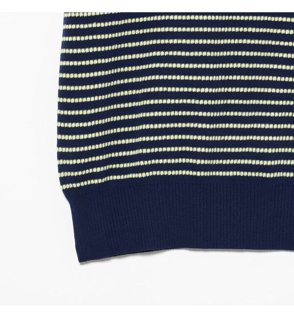 BEAMS PLUS「Knit Tee Dot Pattern Jacquard」|Tシャツ・カットソー|