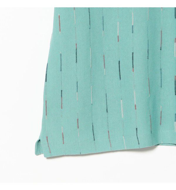 BEAMS PLUS「Knit Polo Kasuri Stripe」|ポロシャツ|
