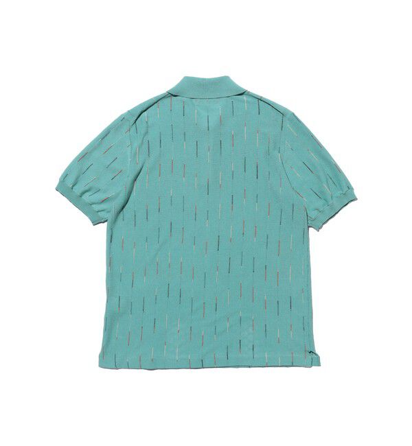 BEAMS PLUS「Knit Polo Kasuri Stripe」|ポロシャツ|