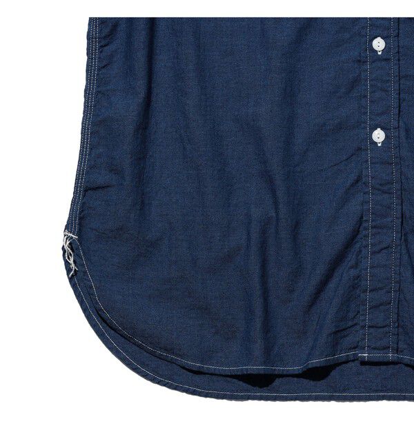BEAMS PLUS「WORK Plain Indigo Chambray」|シャツ・ブラウス|