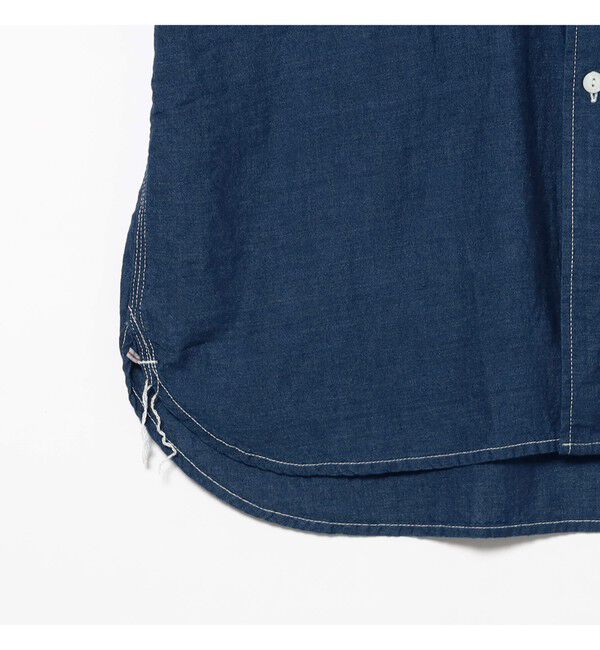 BEAMS PLUS「WORK Plain Indigo Chambray」|シャツ・ブラウス|