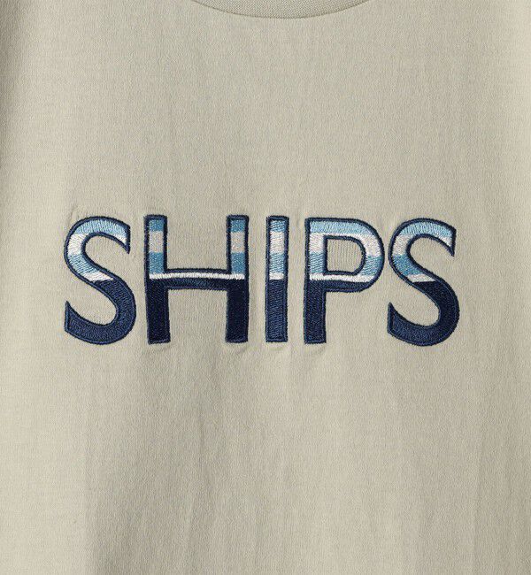 SHIPS KIDS「SHIPS KIDS:140～160cm / SHIPS ロゴ 半袖Tシャツ」|Tシャツ・カットソー|