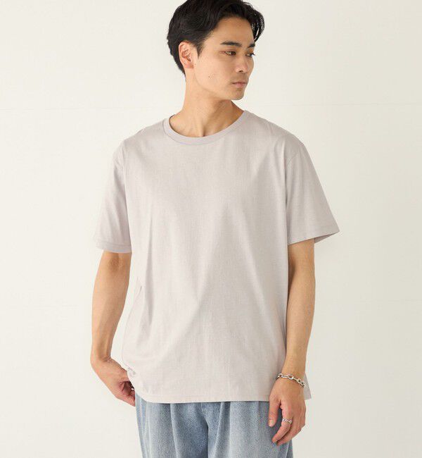 SHIPS Colors 「SHIPS Colors:キシリトール プリント Tシャツ」|Tシャツ・カットソー|ライトグレー