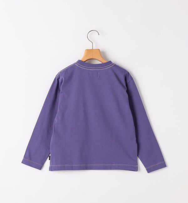 SHIPS KIDS「ARCH&LINE:100～145cm / ステッチ 刺繍 長袖 Tシャツ」|Tシャツ・カットソー|