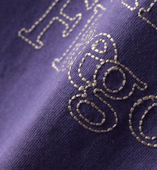 SHIPS KIDS「ARCH&LINE:100～145cm / ステッチ 刺繍 長袖 Tシャツ」|Tシャツ・カットソー|