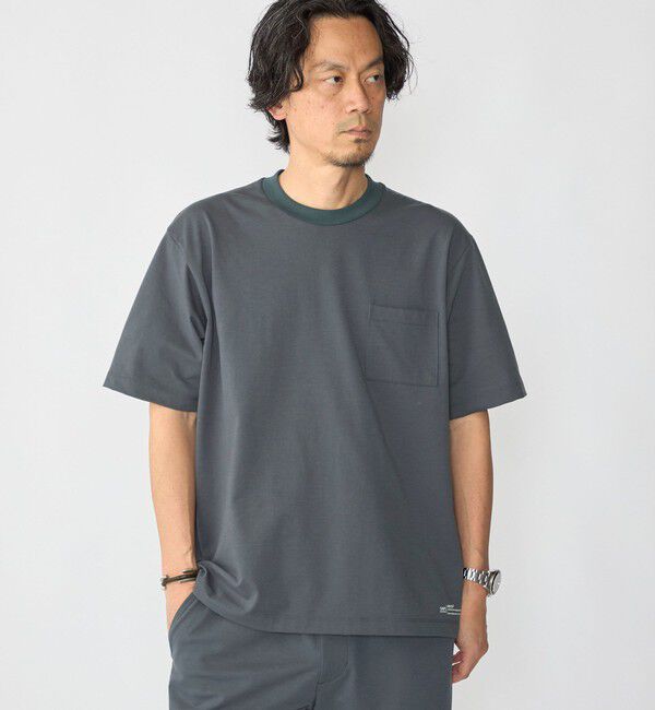 SHIPS「SHIPS:〈UVカット/吸水速乾/防シワ〉SOLOTEX(R) エアドライ Tシャツ」|Tシャツ・カットソー|
