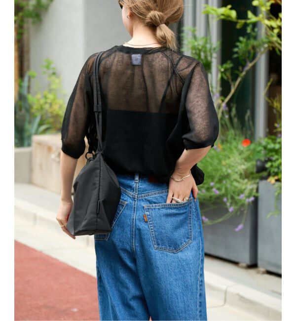 OUTDOOR PRODUCTS Usual Things「シアーニットプリントTEE」|Tシャツ・カットソー|