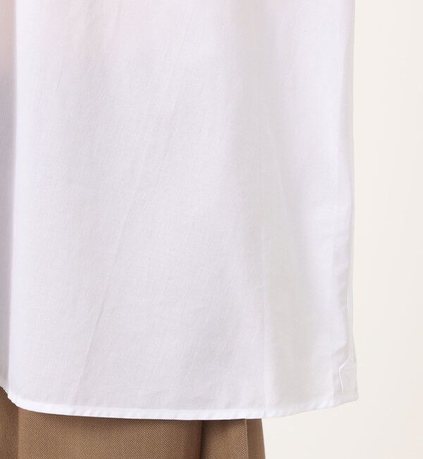 TOMORROWLAND BUYING WEAR「BOURRIENNE FLIRT コットン ギャザーブラウス」|シャツ・ブラウス|
