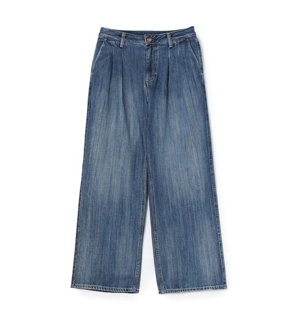 TOMORROWLAND BUYING WEAR「RED CARD TOKYO Murray ワイド デニムパンツ」|デニム|67 ダークブルー