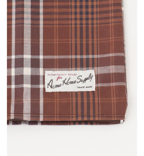 ACME「CHECK CUSHION COVER　クッションカバー45cm」|クッション・クッションカバー|