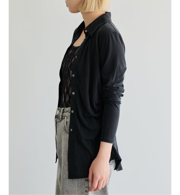 IENA LA BOUCLE「《予約》IENA LA BOUCLE フィブリルシャツカットソー」|シャツ・ブラウス|