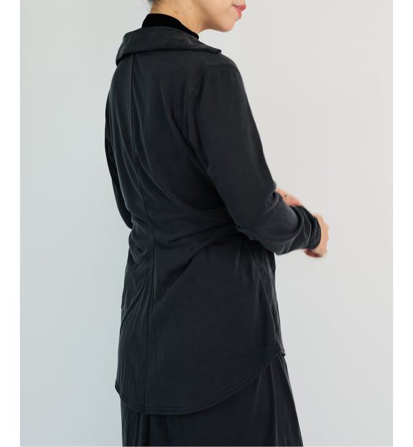 IENA LA BOUCLE「《予約》IENA LA BOUCLE フィブリルシャツカットソー」|シャツ・ブラウス|