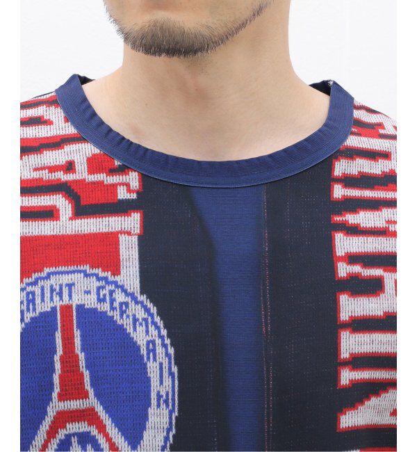 Paris Saint-Germain「【PSG / パリ・サン＝ジェルマン】 JP Vintage Scarf Printed uniform-lik」|Tシャツ・カットソー|