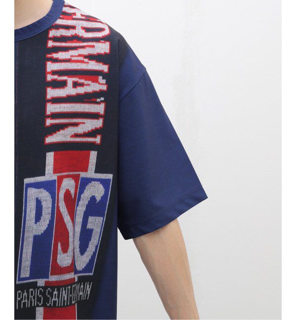 Paris Saint-Germain「【PSG / パリ・サン＝ジェルマン】 JP Vintage Scarf Printed uniform-lik」|Tシャツ・カットソー|
