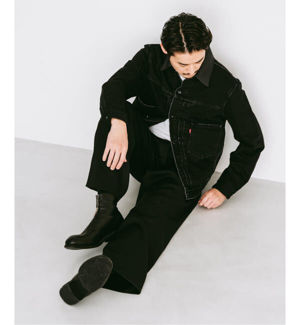EDIFICE「Levi&rsquo;s(リーバイス) 別注 2nd Type トラッカー ジャケット」|デニムジャケット|