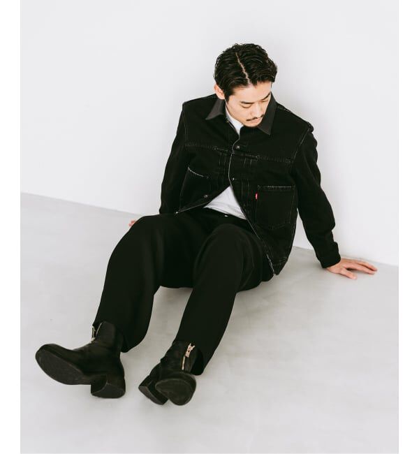 EDIFICE「Levi&rsquo;s(リーバイス) 別注 2nd Type トラッカー ジャケット」|デニムジャケット|