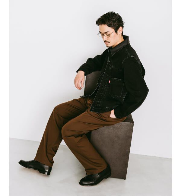 EDIFICE「Levi&rsquo;s(リーバイス) 別注 2nd Type トラッカー ジャケット」|デニムジャケット|