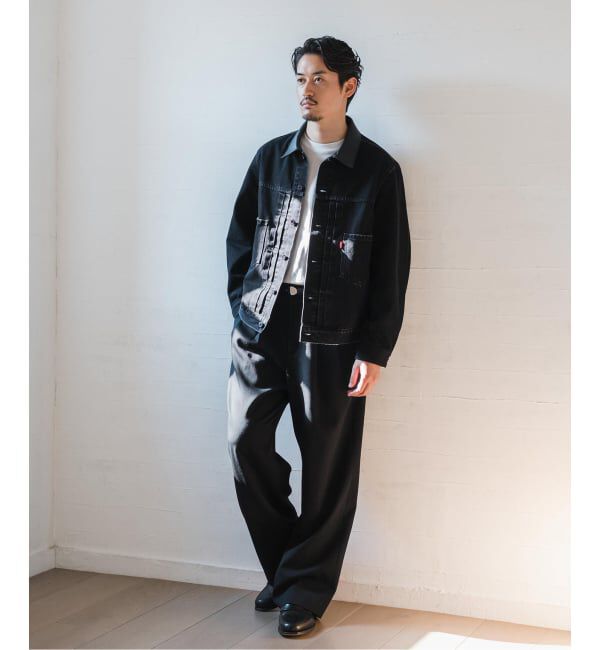 EDIFICE「Levi&rsquo;s(リーバイス) 別注 2nd Type トラッカー ジャケット」|デニムジャケット|