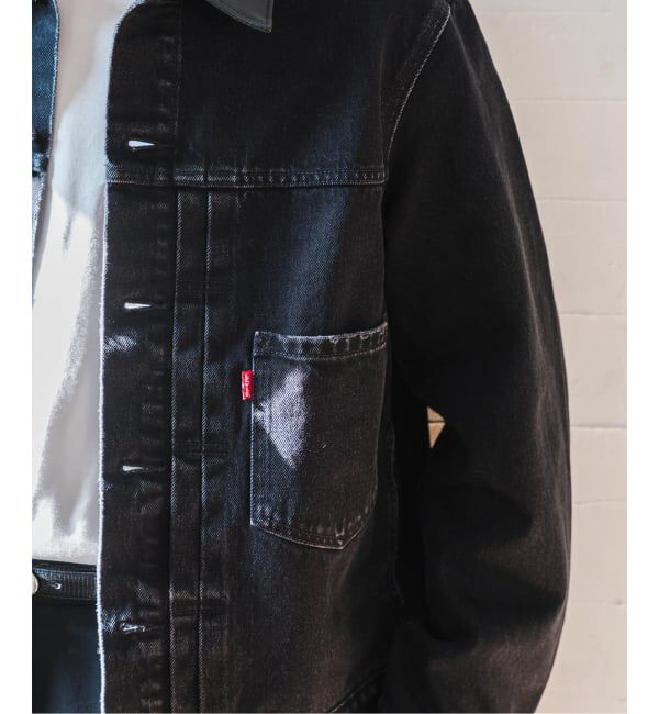 EDIFICE「Levi&rsquo;s(リーバイス) 別注 2nd Type トラッカー ジャケット」|デニムジャケット|