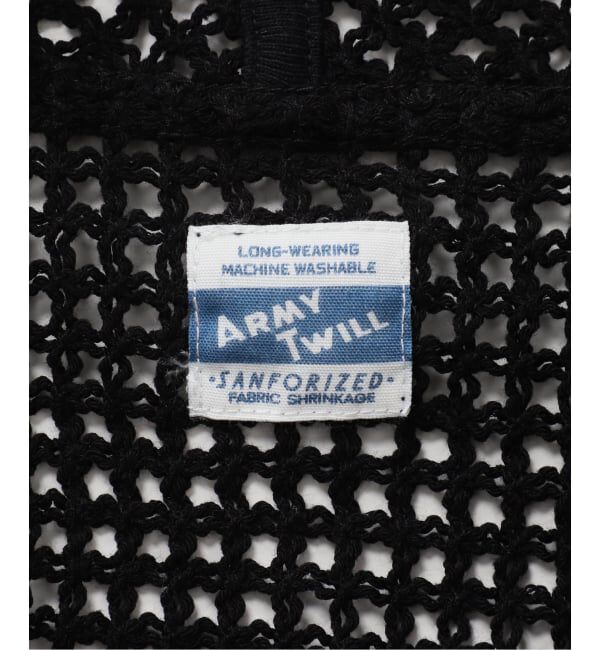 JOURNAL STANDARD「別注【ARMY TWILL/アーミーツイル】Cotton Mesh Shirt」|カーディガン|