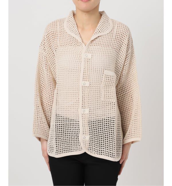JOURNAL STANDARD「別注【ARMY TWILL/アーミーツイル】Cotton Mesh Shirt」|カーディガン|