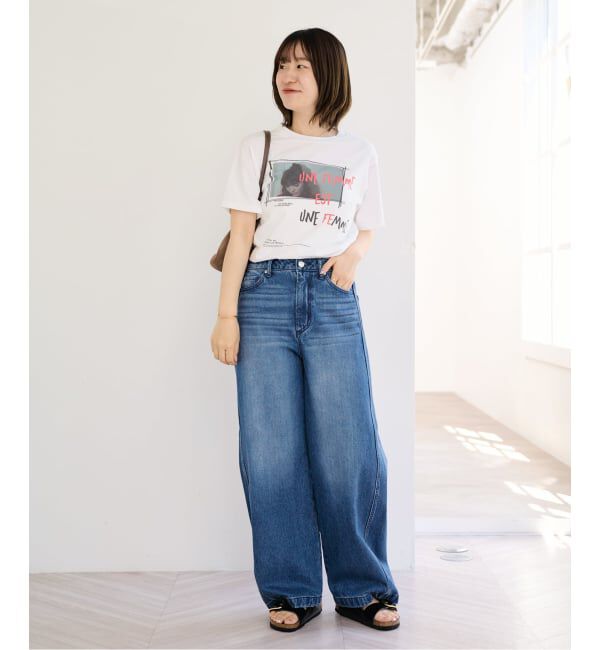 U by SPICK&SPAN「TRICOMER/トリコメル UNE FEMME EST FEMME-2 TEE」|Tシャツ・カットソー|