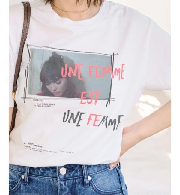 U by SPICK&SPAN「TRICOMER/トリコメル UNE FEMME EST FEMME-2 TEE」|Tシャツ・カットソー|
