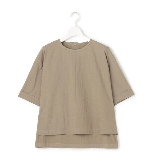 23区「【SLOW/一部店舗限定】コットンナイロンタイプライター T ブラウス」|シャツ・ブラウス|