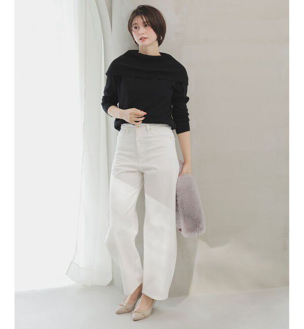 ANY SIS「【WEB・一部店舗限定】オフショルダー ニット」|ニット・セーター|
