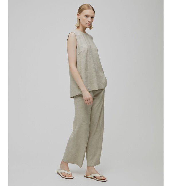 BEIGE,「【L-size】CAROLE / クルーネックブラウス」|シャツ・ブラウス|