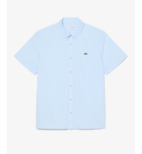 LACOSTE「ショートスリーブポプリンシャツ」|シャツ・ブラウス|