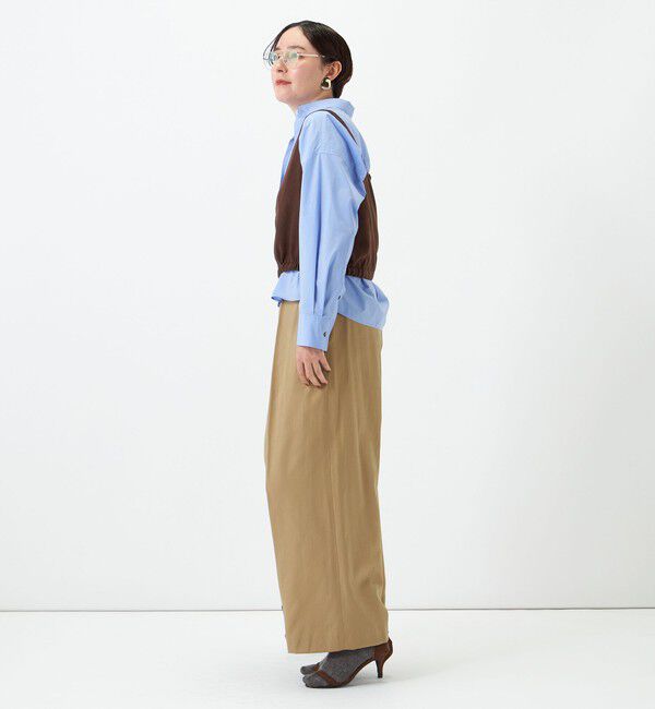 NOLLEY'S「【一部WEB限定サイズ】ウォッシャブルロビンソンツイルデザインパンツ」|その他|