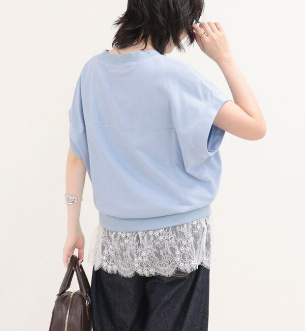 fredy emue「ミニ裏毛前開きZIPプルオーバー」|Tシャツ・カットソー|