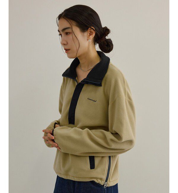 SALON adam et rope'「【Americana（アメリカーナ） for SALON】フリースプルオーバー」|その他|