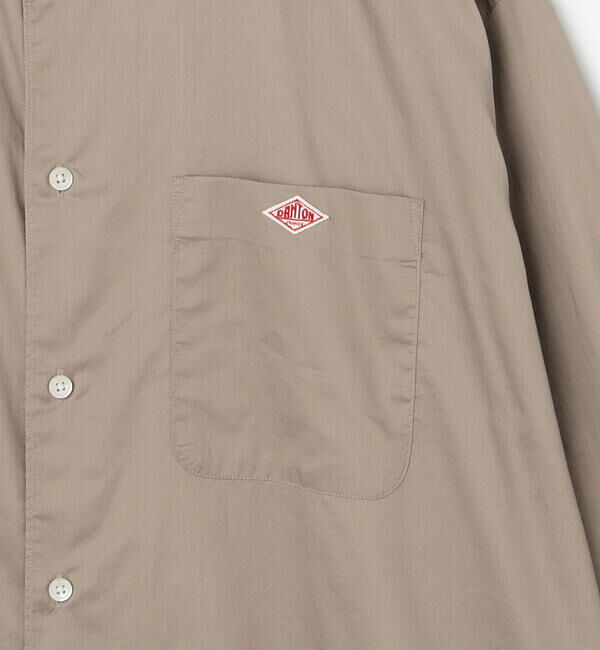 DANTON「DANTON | コットンツイル ワークシャツジャケット MEN」|シャツ・ブラウス|
